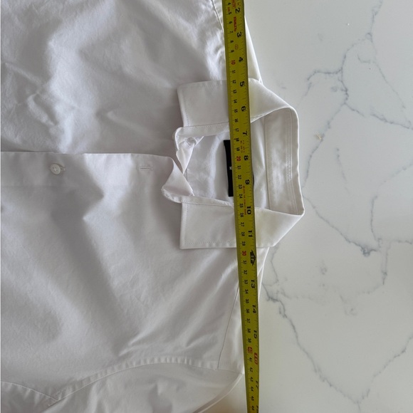 Topman Stretch Skinny Fit White Dress Shirt Size M, Chest 38”-40” - Picture 8 of 8